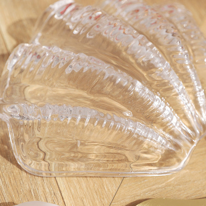 モダンアールデコシェル真鍮ガラス1灯ウォールスコンスランプリビングルーム用 