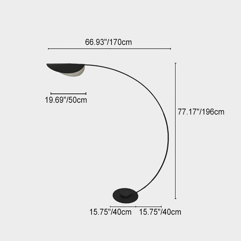 Moderne minimalistische drehbare LED-Wandleuchte