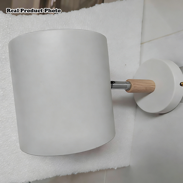 Nordic Macaron Cylinder Rotatable 1-Light Wall Sconce Lamps