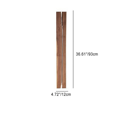 Zeitgenössische kreative Rechteck Holz LED Wandleuchte Lampe für Wohnzimmer 