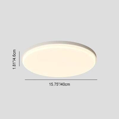 Plafonnier LED moderne minimaliste en fer acrylique rond triangle pour salon 