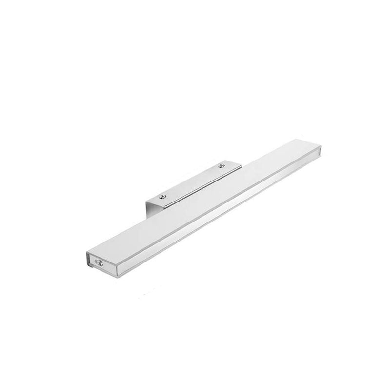 Modern Minimalist Rectangular Column Stainless Steel Anti-Fog Vanity Light LED Wall Sconce Lamp For Bathroom &amp; Living Room