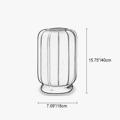 Chinese Zen Transparent Silk Lampshade Solid Wood 1-Light Table Lamp