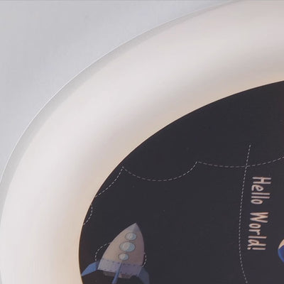 ضوء السقف بتصميم كرتوني LED مستدير من الأجهزة الاسكندنافية المعاصرة لغرفة النوم 