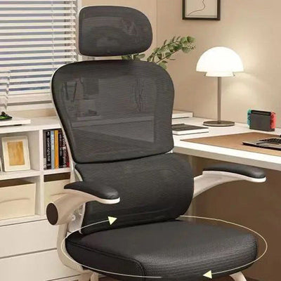 Zeitgenössischer skandinavischer Mesh-PP-Stahl-Schwamm-Quadrat-Schreibtischstuhl Rückenlehne Armlehne Drehbar Verstellbar für das Home Office 