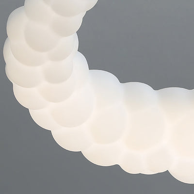 Moderna Minimalista Media Luna PE Hierro LED Luz de Techo Empotrada para Dormitorio 