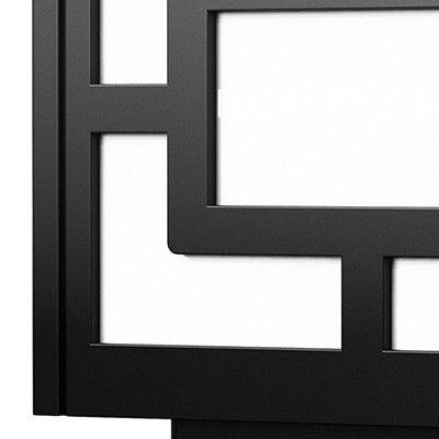 Lanterne carrée en acrylique ABS étanche solaire traditionnelle chinoise, éclairage paysager LED pour extérieur, lumière pour patio extérieur 