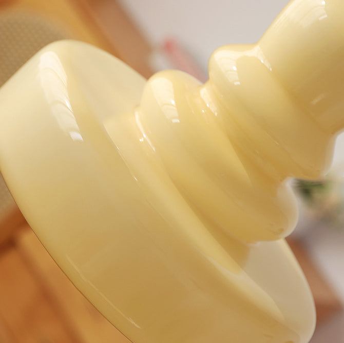 Moderne bunte Glas-Kürbis-Schirm 1-Licht Pendelleuchte 