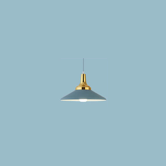 Lámpara colgante contemporánea nórdica de aluminio color macaron con diseño triangular de 1 luz para sala de estar 
