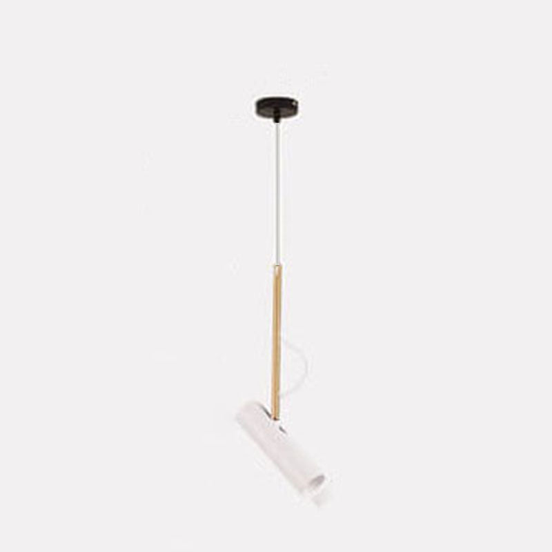 Lampe suspendue moderne et minimaliste à 1 lumière LED dorée