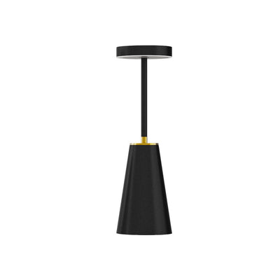 Moderne minimalistische zylindrische PC Eisen LED Tischlampe für Wohnzimmer 