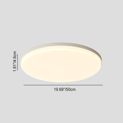 Plafonnier LED moderne minimaliste en fer acrylique rond triangle pour salon 