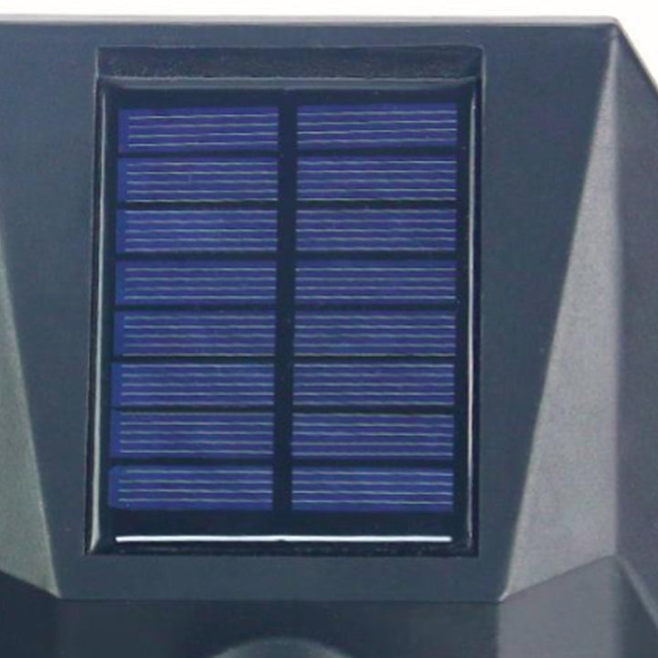 Lámpara de Aplique de Pared Exterior Decorativa Creativa LED Impermeable Solar 