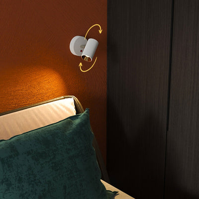 Lampe murale LED sans fil magnétique avec projecteur rechargeable moderne 