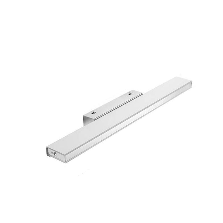 Modern Minimalist Rectangular Column Stainless Steel Anti-Fog Vanity Light LED Wall Sconce Lamp For Bathroom &amp; Living Room