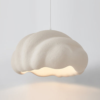 Lampe Suspendue Moderne Minimaliste Ronde en Polyéthylène Haute Densité à 1 Lumière Pour Chambre 