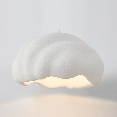 Lampe Suspendue Moderne Minimaliste Ronde en Polyéthylène Haute Densité à 1 Lumière Pour Chambre 