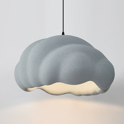 Lampe Suspendue Moderne Minimaliste Ronde en Polyéthylène Haute Densité à 1 Lumière Pour Chambre 
