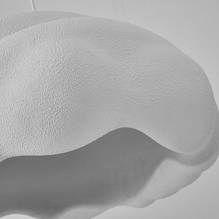 Lampe Suspendue Moderne Minimaliste Ronde en Polyéthylène Haute Densité à 1 Lumière Pour Chambre 