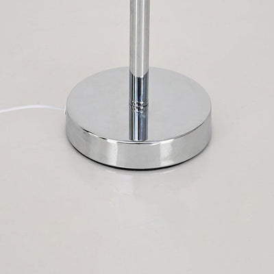 Zeitgenössische kreative runde Pilz USB Glas Eisen LED Tischlampe für Wohnzimmer 