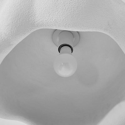 Lampe Suspendue Moderne Minimaliste Ronde en Polyéthylène Haute Densité à 1 Lumière Pour Chambre 