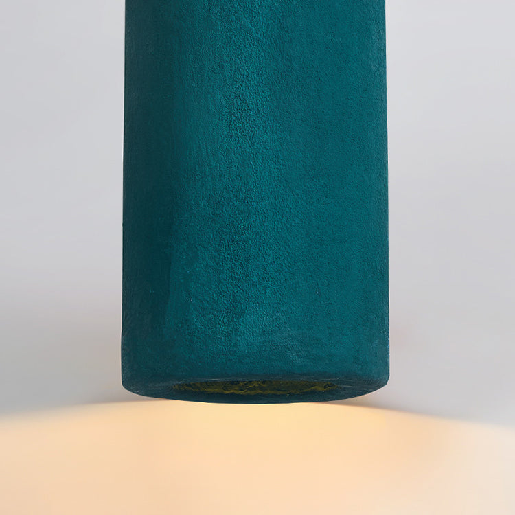Contemporary Scandinavian Polystyrene Bottle 1-Light Pendant Light For Dining Room