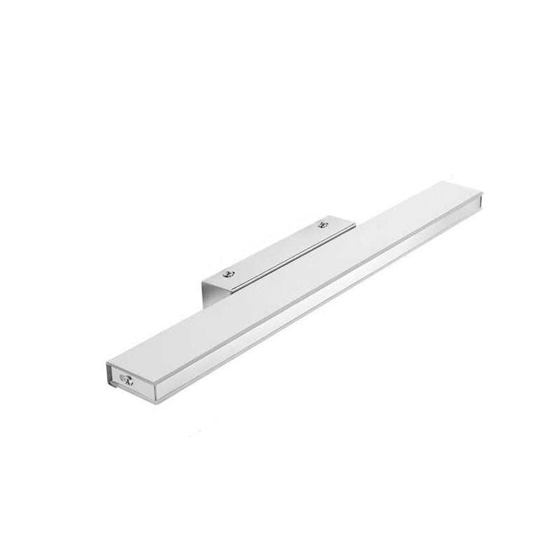 Modern Minimalist Rectangular Column Stainless Steel Anti-Fog Vanity Light LED Wall Sconce Lamp For Bathroom &amp; Living Room