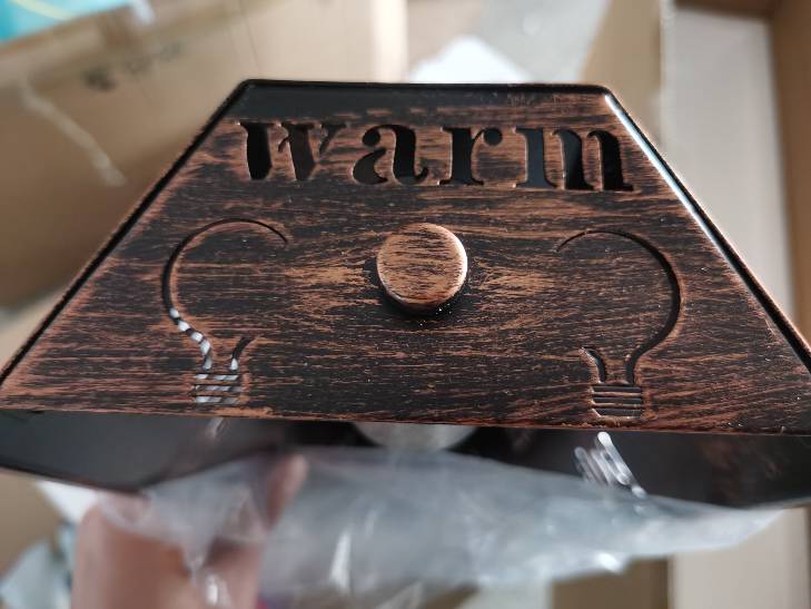 Industrielle Vintage Eisen Rechteckige 2-Licht Kronleuchter 