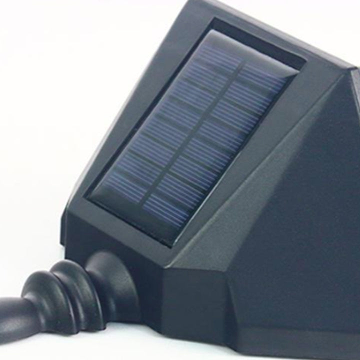 Lámpara de Aplique de Pared Exterior Decorativa Creativa LED Impermeable Solar 