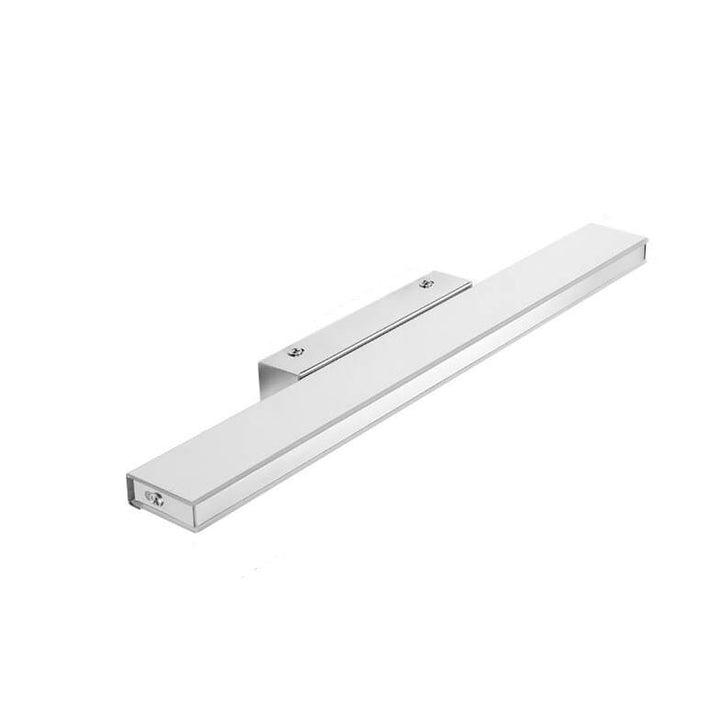 Modern Minimalist Rectangular Column Stainless Steel Anti-Fog Vanity Light LED Wall Sconce Lamp For Bathroom &amp; Living Room