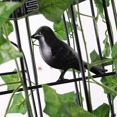 Retro Creative Plant Birdcage 1-Licht-Pendelleuchte 
