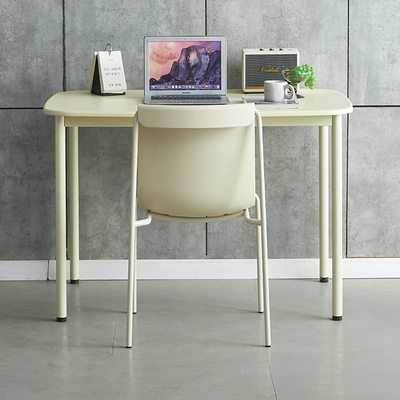 Contemporary Nordic Square Plastic Iron Legs Stackable Dining Chair For Living Room