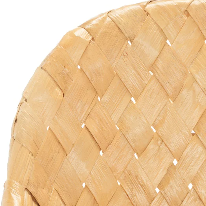 Handgefertigter Rattan-Loungesessel mit Armlehne - Zeitgenössischer nordischer Balkon- &amp; Terrassen- &amp; Wohnzimmer-Innen- und Außensessel mit wasserdichtem Kissen 