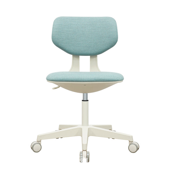 Modern Minimalist PP &amp; Nylon &amp; Linen Metal Swivel Desk Chair With Adjustable Height &amp; Backrest For Home Office &amp; Bedroom