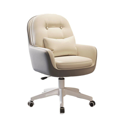 Modern Minimalist Ergonomic Nylon Technical Fabric Height Adjustable Movable Rotatable Desk Chair With Backrest Armrest For Home Office