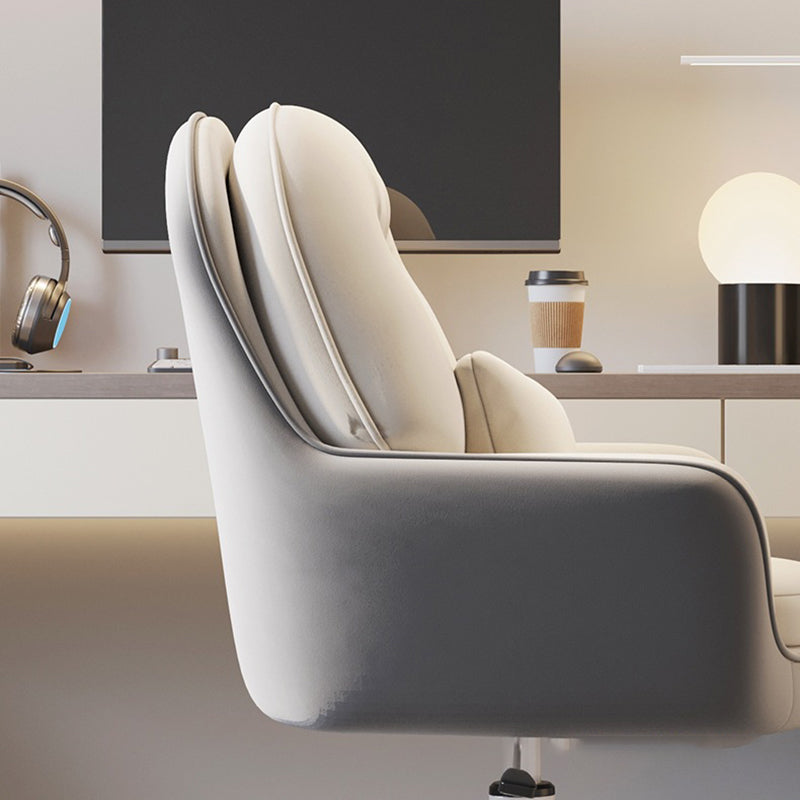 Modern Minimalist Ergonomic Nylon Technical Fabric Height Adjustable Movable Rotatable Desk Chair With Backrest Armrest For Home Office