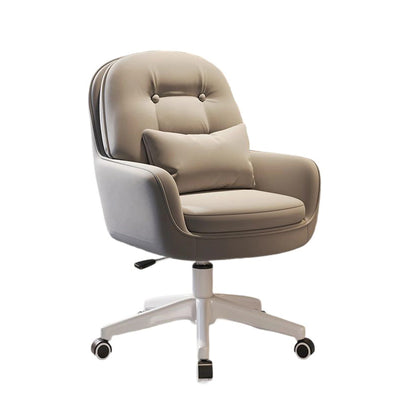 Modern Minimalist Ergonomic Nylon Technical Fabric Height Adjustable Movable Rotatable Desk Chair With Backrest Armrest For Home Office