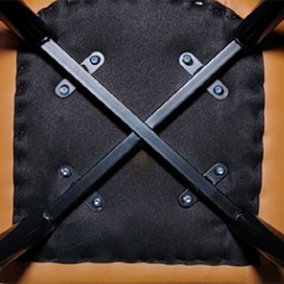 Modern Minimalist Wrap-Style Solid Wood Iron Velvet PU Leather Accent Chair With Backrest For Living Room