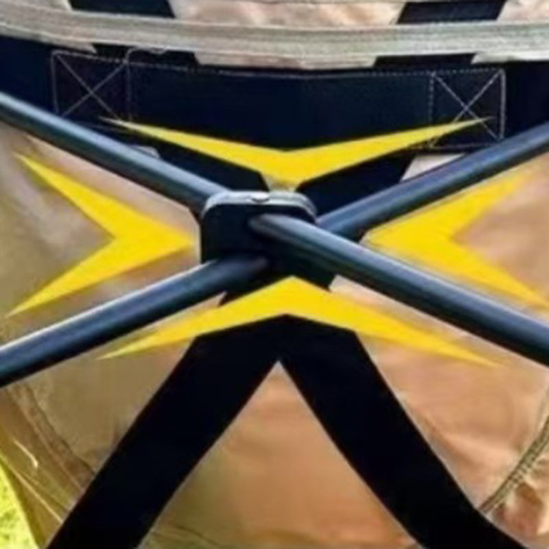 Zeitgenössischer industrieller Oxford-Stoff Kohlenstoffstahl klappbarer Campingstuhl Rückenlehne Fußstütze für den Außenbereich 