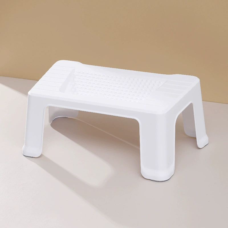Taburete trapezoidal minimalista moderno de ABS sin respaldo para entrada 