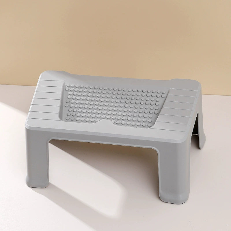 Modern Minimalist Trapezoidal ABS Footstool Backless For Entryway