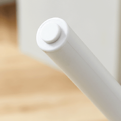 Modern Minimalist Square Line PP Bar Stool Backrest For Dining Room & Kitchen