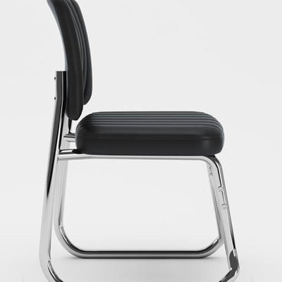 Modern Minimalist Square Iron PU Leather Sponge Desk Chair Backrest For Home Office