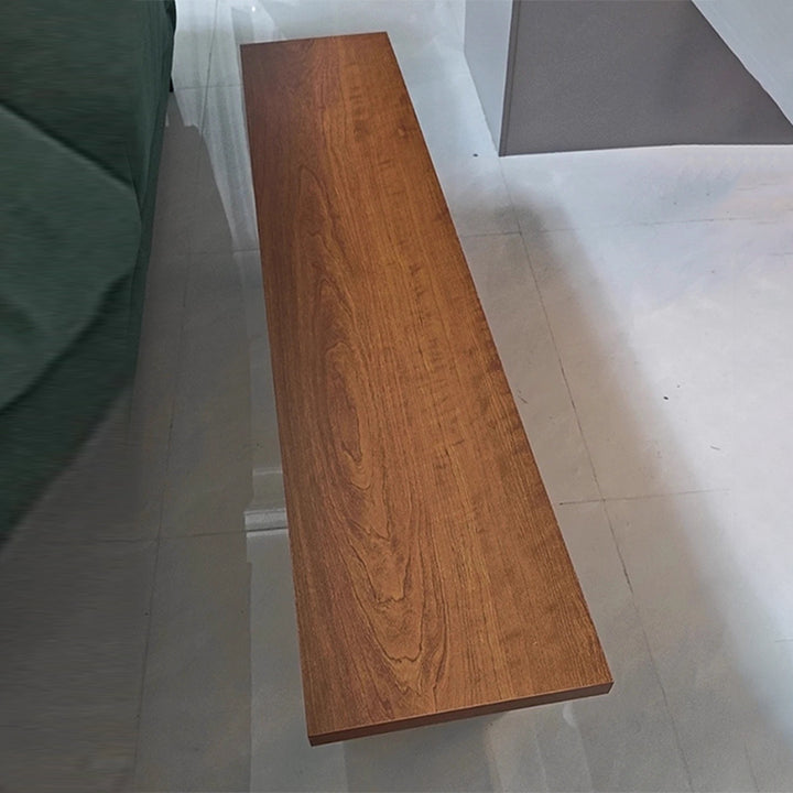 Modern Minimalist Eco Board Rectangular Bench Backless Design For Entryway