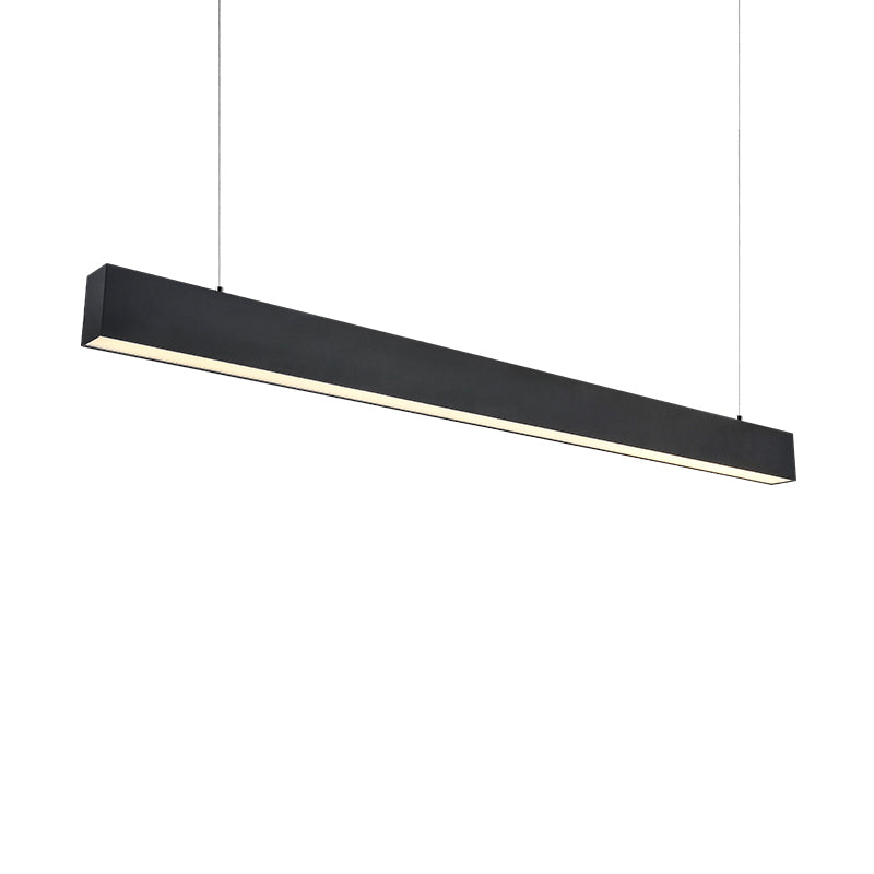 LED Linear Pendant Light - Retina-Safe Anti-Glare Professional Illumination For Home Office