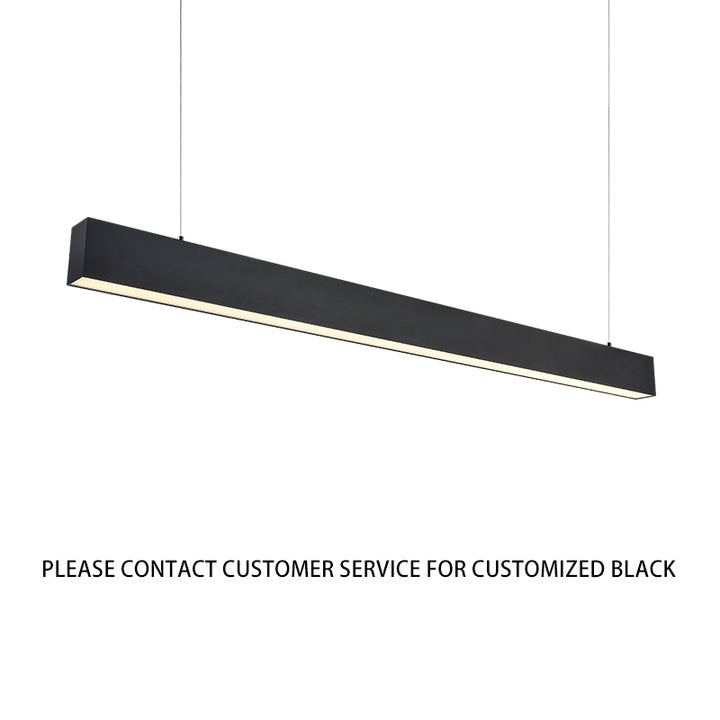 LED Linear Pendelleuchte - Retina-sichere blendfreie professionelle Beleuchtung für das Home Office 