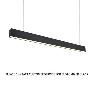 LED Linear Pendant Light - Retina-Safe Anti-Glare Professional Illumination For Home Office