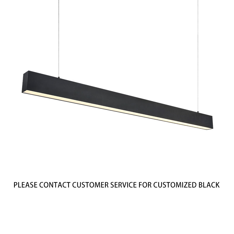 LED Linear Pendant Light - Retina-Safe Anti-Glare Professional Illumination For Home Office