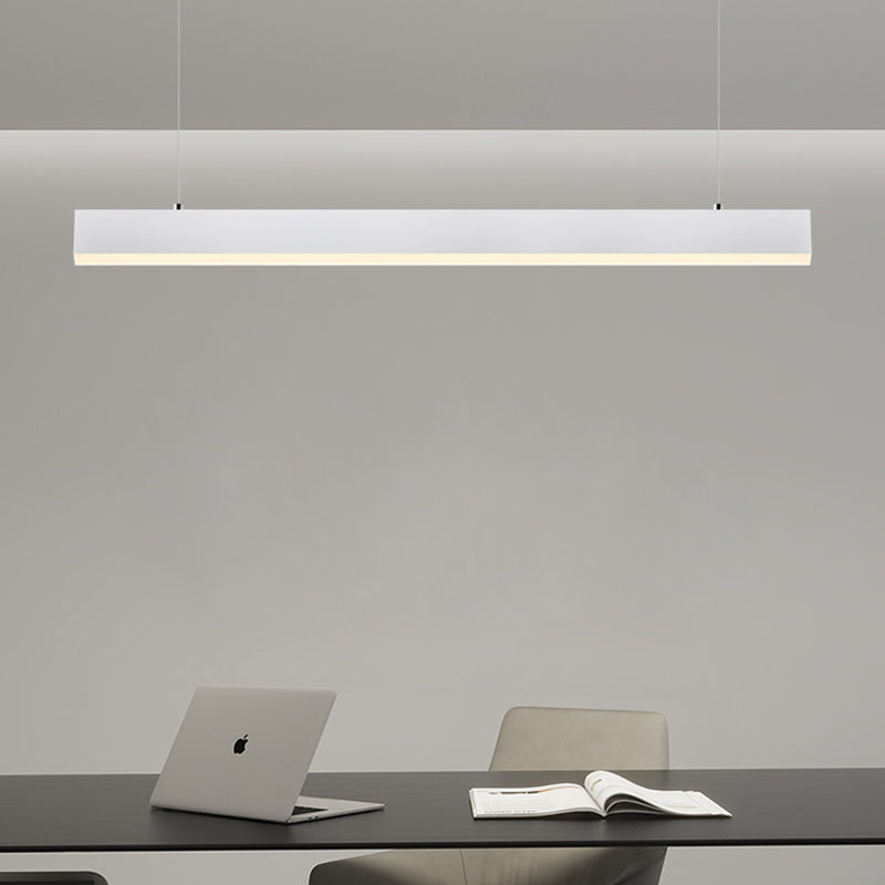 LED Linear Pendelleuchte - Retina-sichere blendfreie professionelle Beleuchtung für das Home Office 