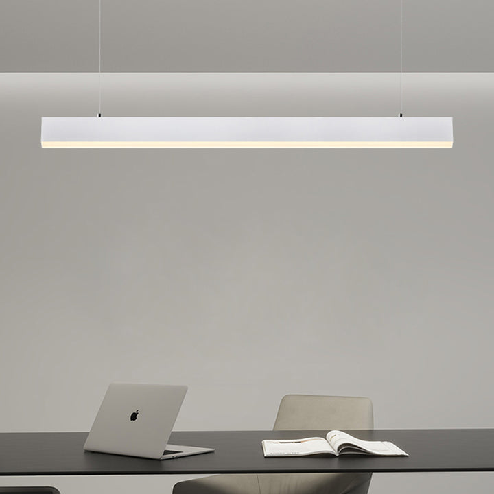 LED Linear Pendelleuchte - Retina-sichere blendfreie professionelle Beleuchtung für das Home Office 